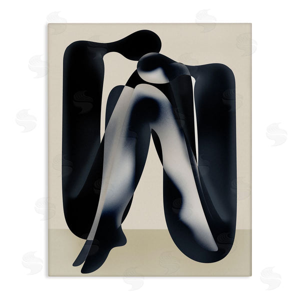 stupell industries Stupell Studio | Modern Figures Sitting Wall Art
