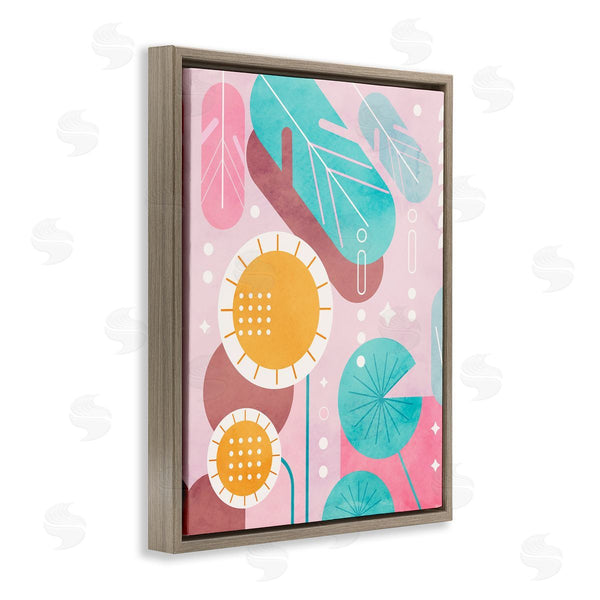 Stupell Industries Stupell Studio | Modern Floral Water Lilies Wall Art