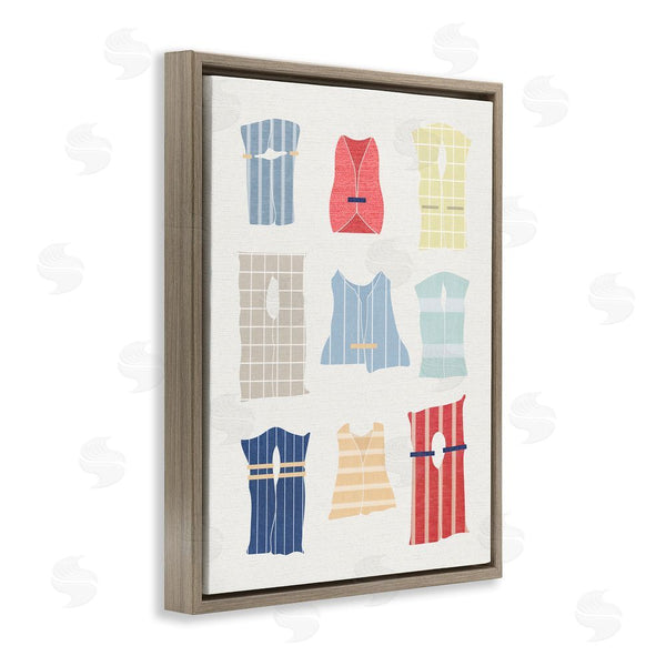 Stupell Industries Stupell Studio | Modern Life Jackets Wall Art