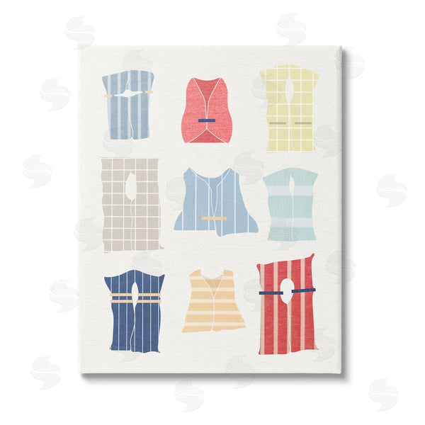 stupell industries Stupell Studio | Modern Life Jackets Wall Art