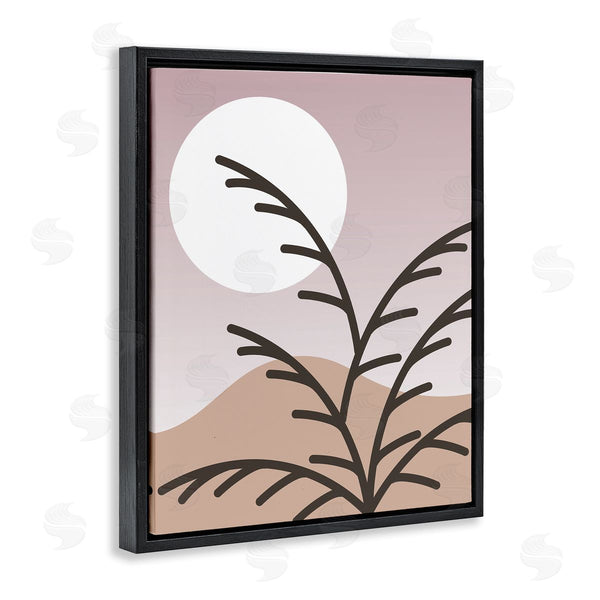 Stupell Industries Stupell Studio | Modern Pastel Moon Branches Wall Art