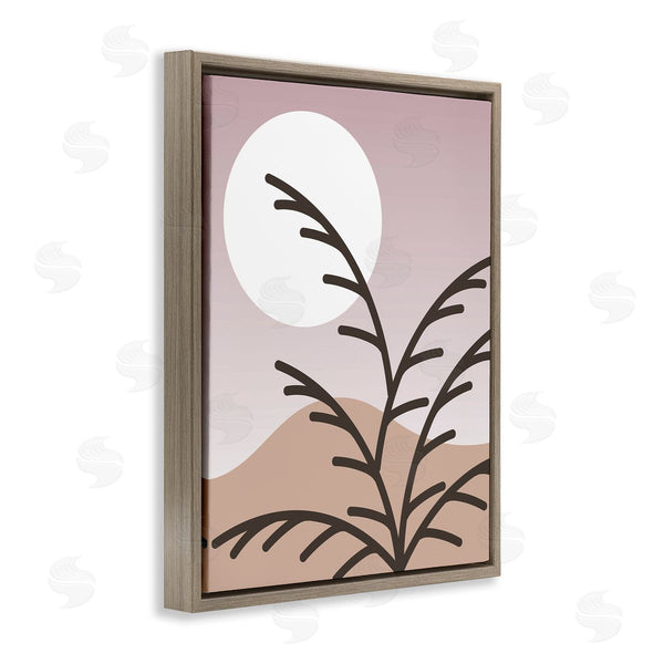 Stupell Industries Stupell Studio | Modern Pastel Moon Branches Wall Art