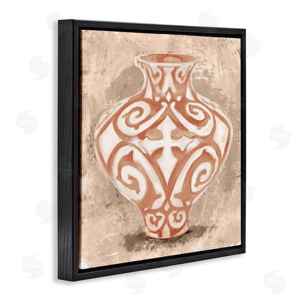 Stupell Industries Stupell Studio | Modern Urn Still Life Abstract Shape Pattern Wall Art