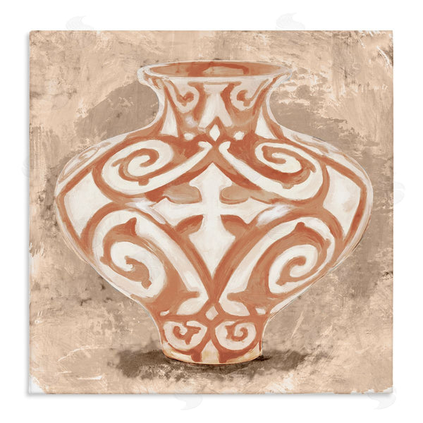 stupell industries Stupell Studio | Modern Urn Still Life Abstract Shape Pattern Wall Art