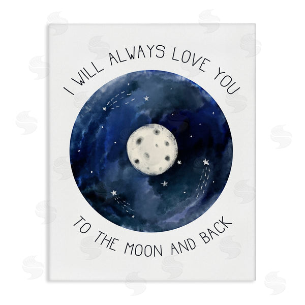 stupell industries Stupell Studio | Moon and Back Romantic Night Constellation