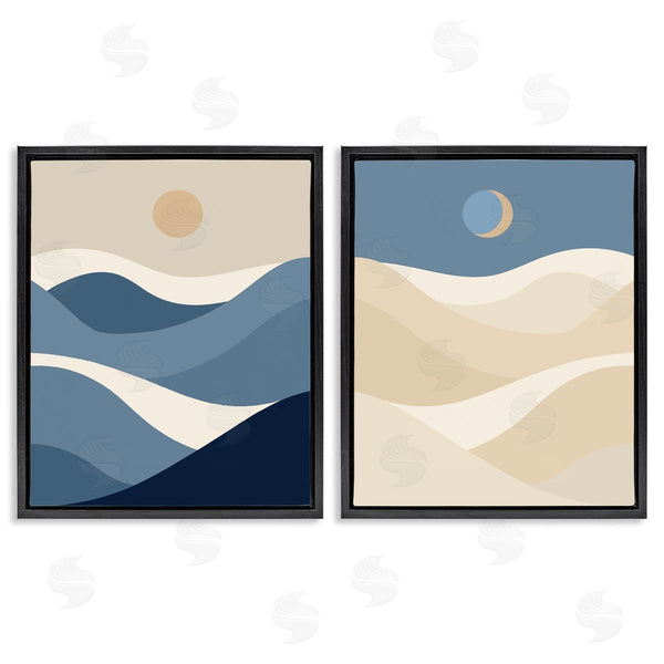 Stupell Industries Stupell Studio | Moon Over Soft Ripples
