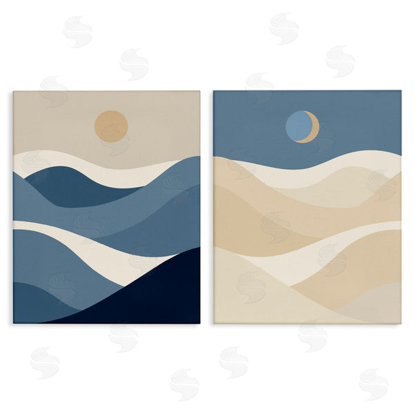 stupell industries Stupell Studio | Moon Over Soft Ripples