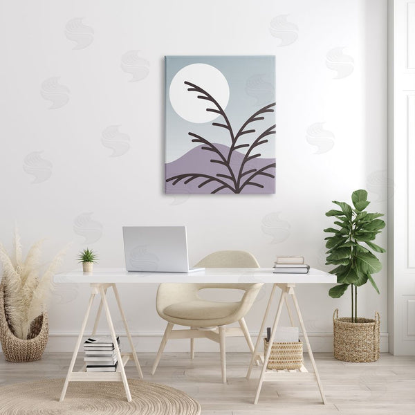 Stupell Industries Stupell Studio | Moonlit Mountain Botanicals Wall Art