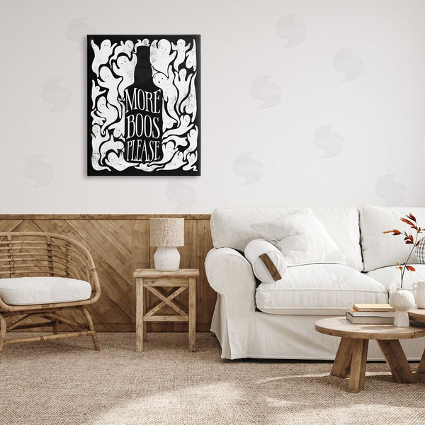 Stupell Industries Stupell Studio | More Boos Please Funny Liquor Wall Art