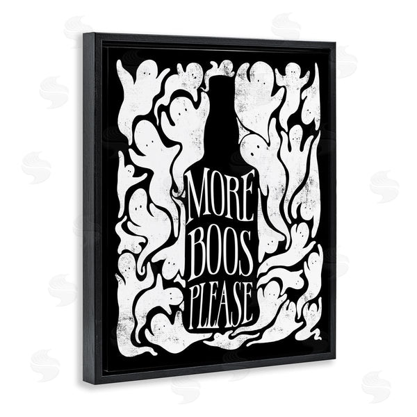 Stupell Industries Stupell Studio | More Boos Please Funny Liquor Wall Art