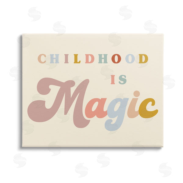 stupell industries Stupell Studio | Muted Childhood is Magic Wall Art
