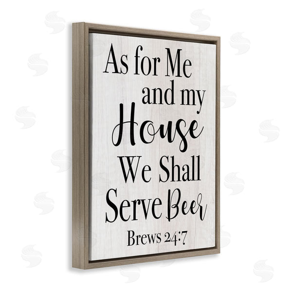 Stupell Industries Stupell Studio | My House Serves Beer