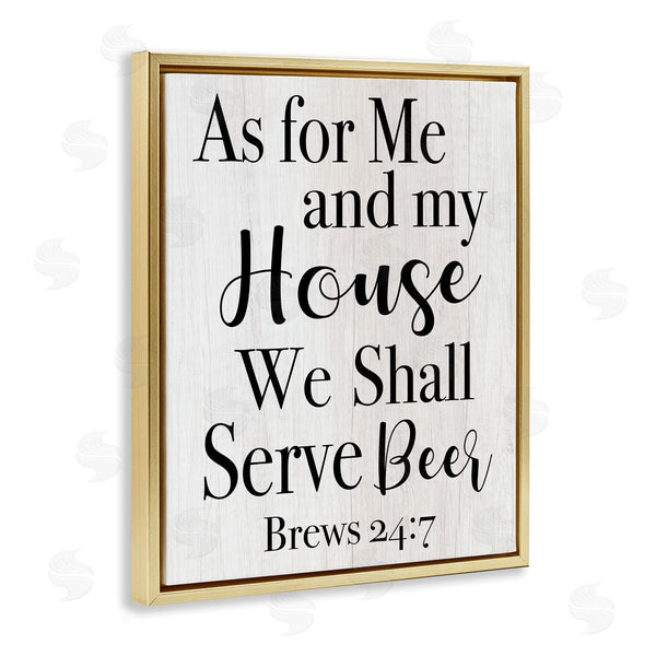 Stupell Industries Stupell Studio | My House Serves Beer