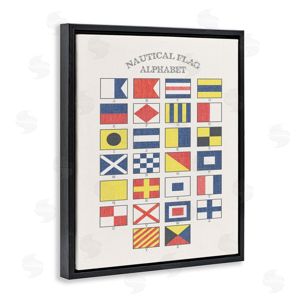 Stupell Industries Stupell Studio | Nautical Flag Alphabet