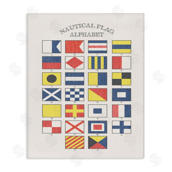 stupell industries Stupell Studio | Nautical Flag Alphabet