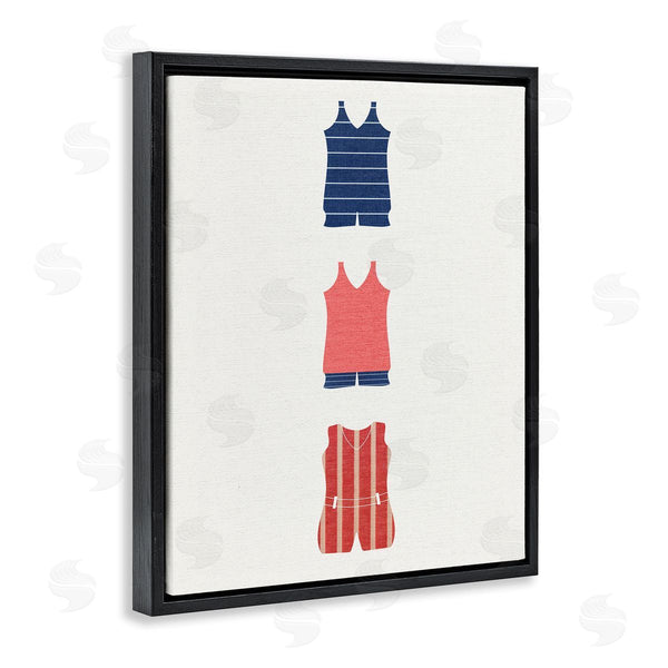 Stupell Industries Stupell Studio | Nautical Swim Clothes Wall Art
