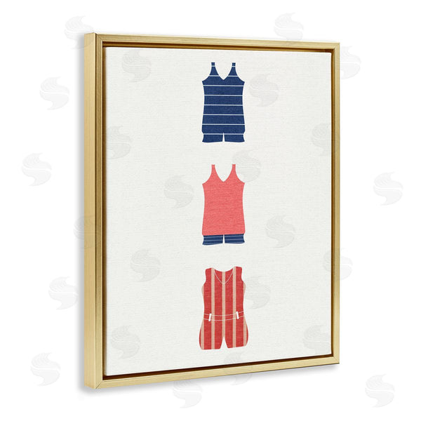 Stupell Industries Stupell Studio | Nautical Swim Clothes Wall Art