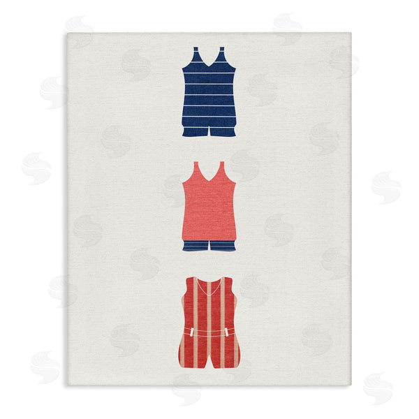 stupell industries Stupell Studio | Nautical Swim Clothes Wall Art