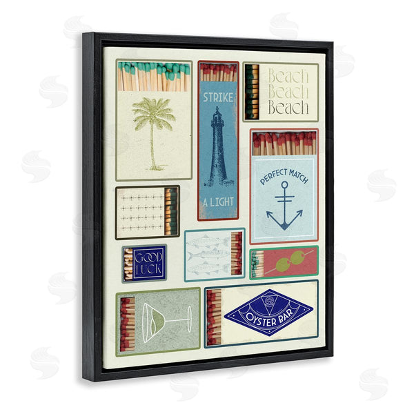 Stupell Industries Stupell Studio | Nautical Theme Matchboxes