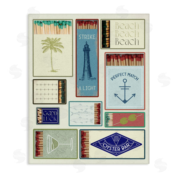 stupell industries Stupell Studio | Nautical Theme Matchboxes