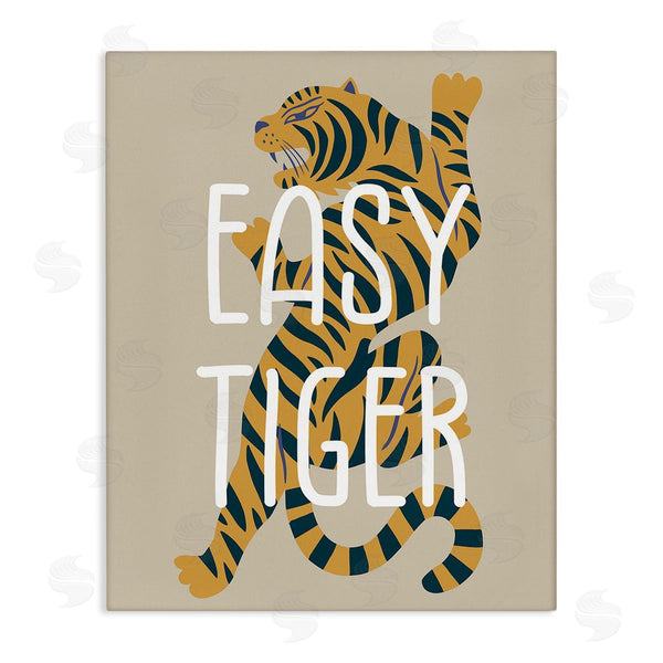 stupell industries Stupell Studio | Neutral Easy Tiger Wall Art