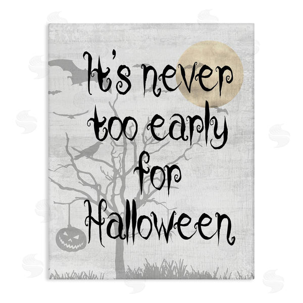 stupell industries Stupell Studio | Never Too Early Halloween Scene Wall Art