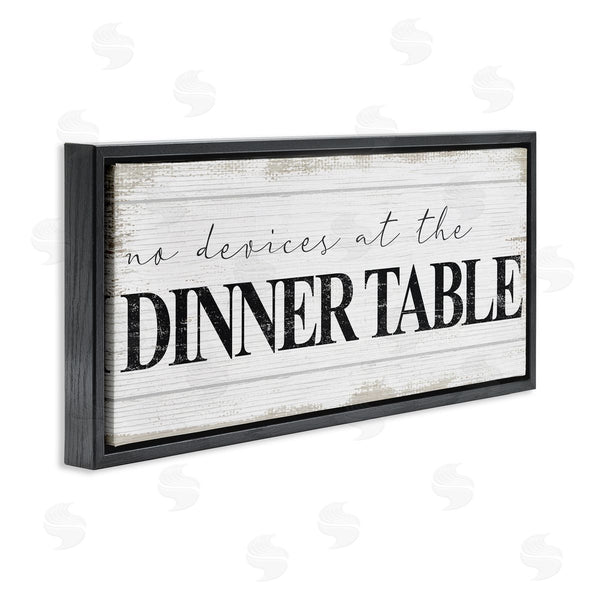 Stupell Industries Stupell Studio | No Devices At Dinner Table Wall Art