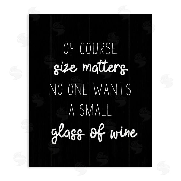 stupell industries Stupell Studio | No One Wants A Small Glass