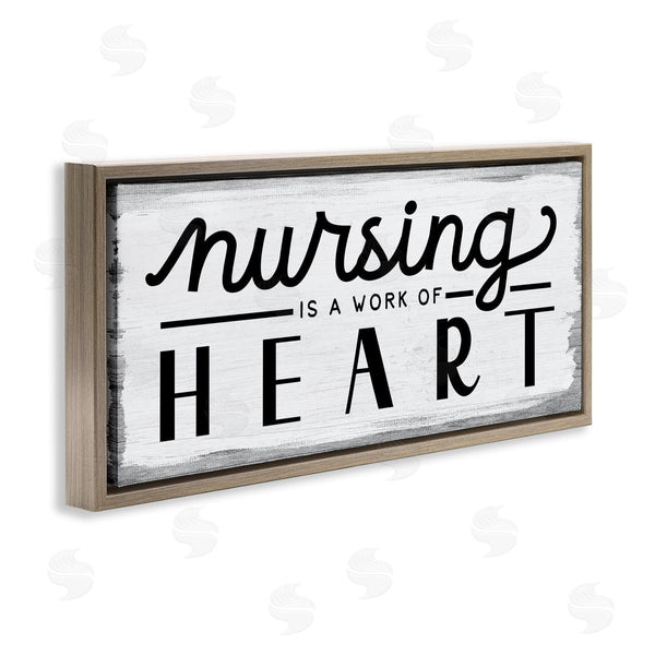Stupell Industries Stupell Studio | Nursing Work Of Heart Sign Wall Art