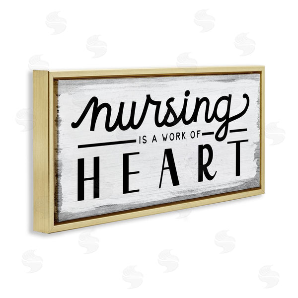Stupell Industries Stupell Studio | Nursing Work Of Heart Sign Wall Art