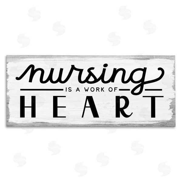 stupell industries Stupell Studio | Nursing Work of Heart Sign Wall Art