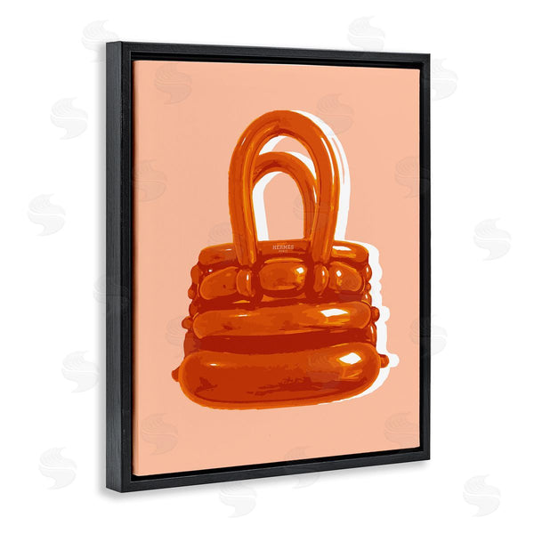 Stupell Industries Stupell Studio | Orange Modern Purse Wall Art