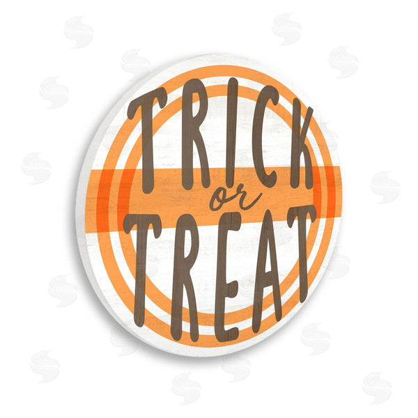 stupell industries Stupell Studio | Orange Trick Or Treat Phrase Wall Art