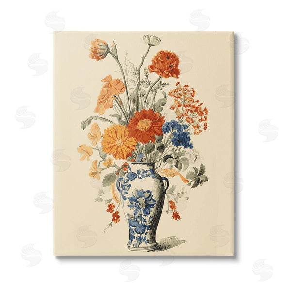 stupell industries Stupell Studio | Ornate Pottery Bouquet Wall Art