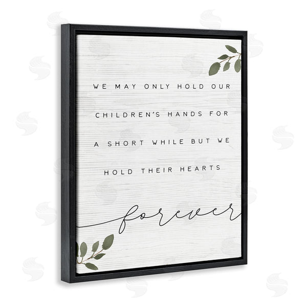Stupell Industries Stupell Studio | Our Children's Hearts And Hands
