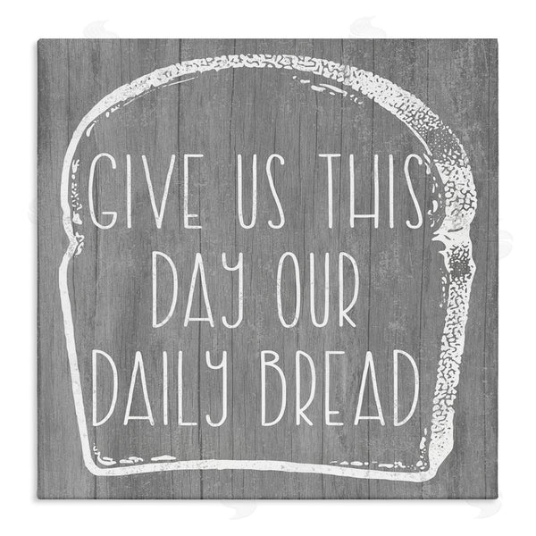 stupell industries Stupell Studio | Our Daily Bread Fun Religious Kitchen Phrase Wall Art