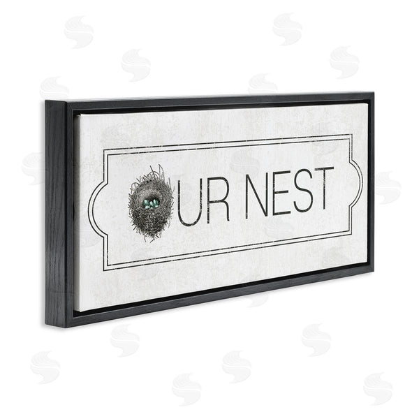 Stupell Industries Stupell Studio | Our Nest Family Home Wall Art