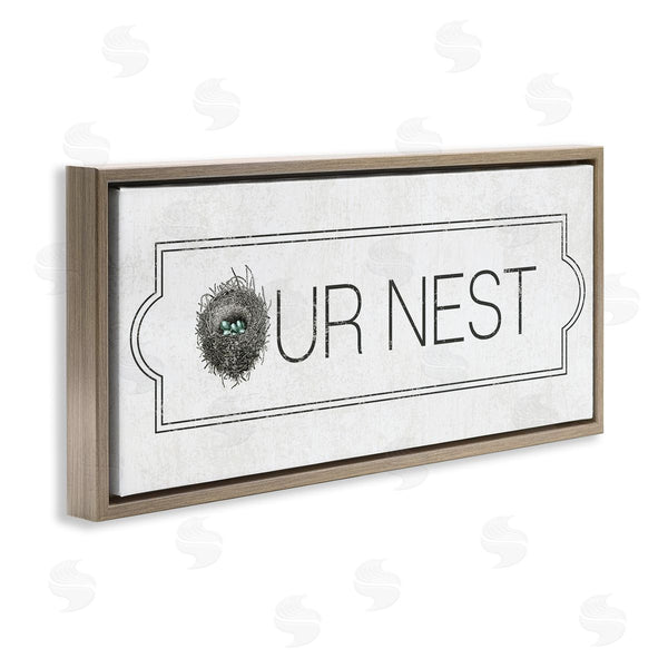 Stupell Industries Stupell Studio | Our Nest Family Home Wall Art
