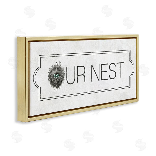 Stupell Industries Stupell Studio | Our Nest Family Home Wall Art