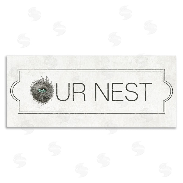 stupell industries Stupell Studio | Our Nest Family Home Wall Art
