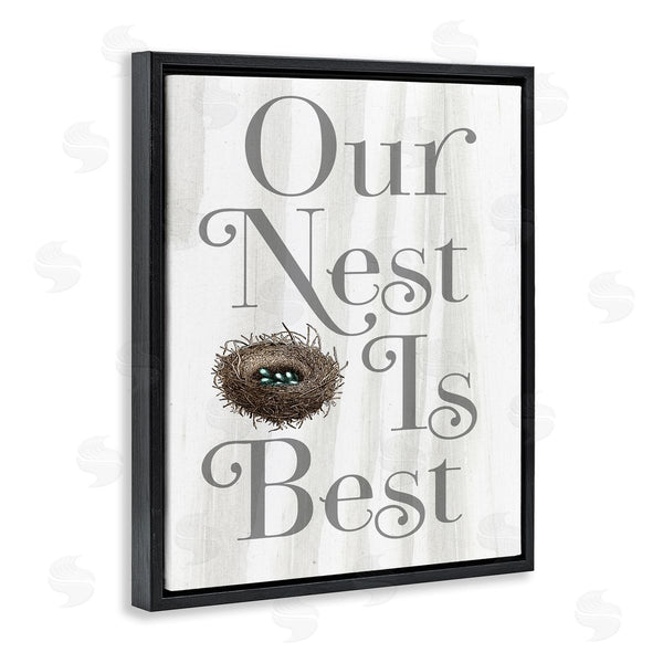 Stupell Industries Stupell Studio | Our Nest Is Best Wall Art