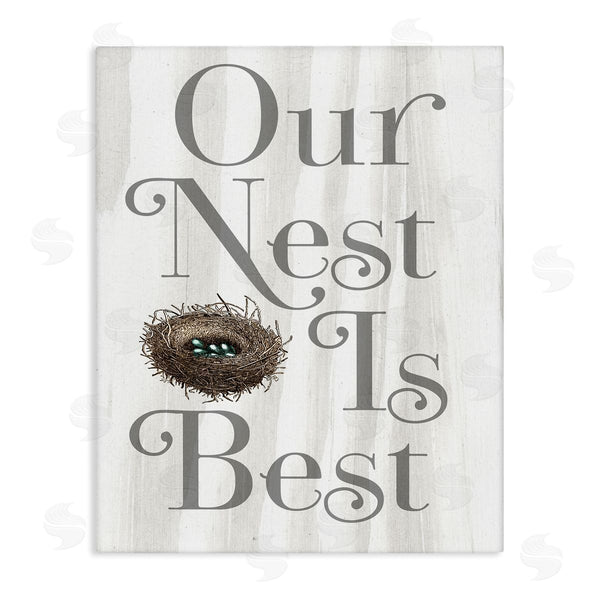 stupell industries Stupell Studio | Our Nest is Best Wall Art