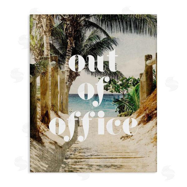 stupell industries Stupell Studio | Out of Office Beach Path Wall Art