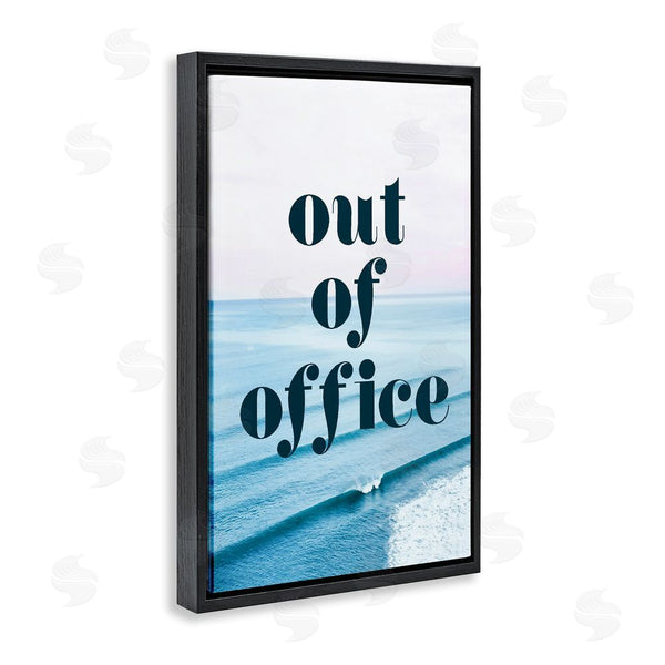 Stupell Industries Stupell Studio | Out Of Office Ocean Waves Wall Art