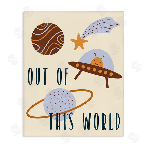 stupell industries Stupell Studio | Out Of This World Alien Wall Art
