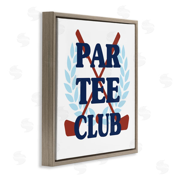 Stupell Industries Stupell Studio | Par Tee Club Golf Clubs Wall Art