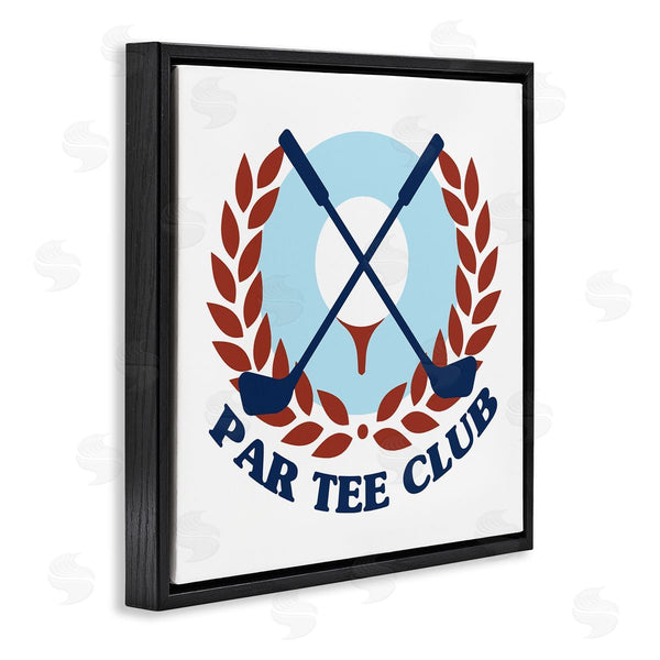 Stupell Industries Stupell Studio | Par Tee Club Golfing Sports Laurel Wall Art