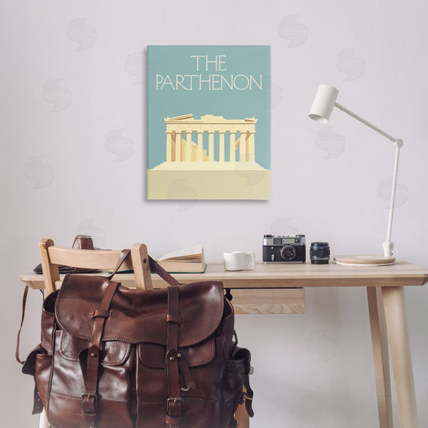 Stupell Industries Stupell Studio | Parthenon Landmark View Wall Art