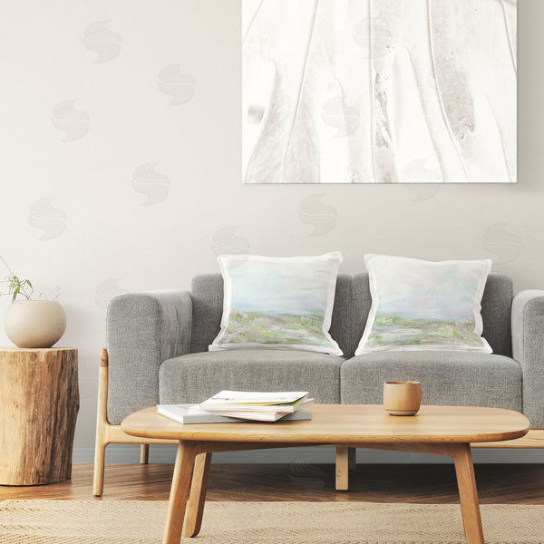 stupell industries Stupell Studio | Pastel Abstract Spring Field Printed Throw Pillow Set