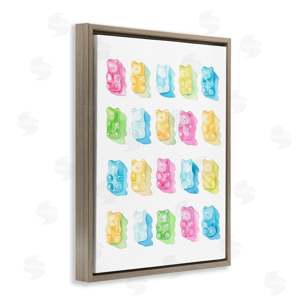 Stupell Industries Stupell Studio | Pastel Candy Bears Collection Wall Art